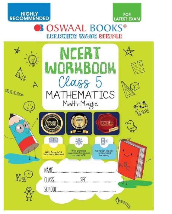 Oswaal NCERT Workbook Mathematics (Math Magic) Class 5